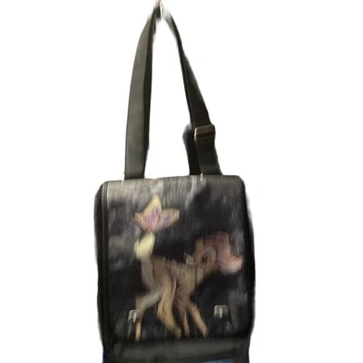 Bambi Messenger Bag Disney Store Butterfly Shoulder Bag Deer - Image 1 of 4