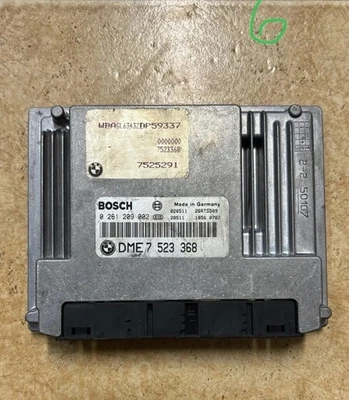 Módulo de control ECM motor BMW 745i 2002 DME BOSCH 7523523 (#6 caja 3) Foto 1 de 4