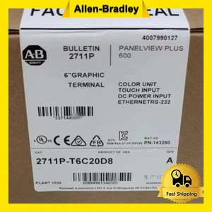 Nuevo 2711P-T6C20D8/A HMI PanelView Plus 6 600 6 pulgadas color táctil estándar - Imagen 1 de 5