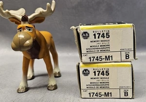 Allen-Bradley 1745-M1 Memory Modules Series B Lot of 2 - Picture 1 of 4