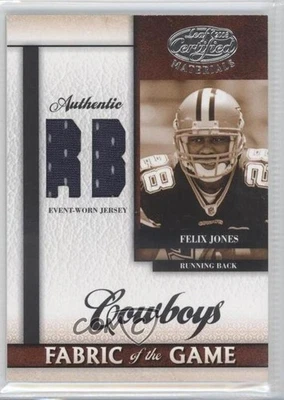 2008 Leaf Certified Materials Rookie Fabric of the Game Position Felix Jones RC - Image 1 of 2