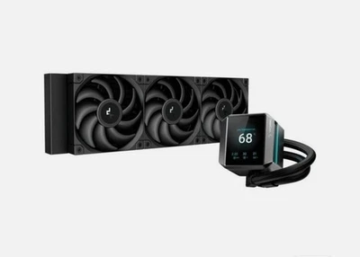 DeepCool MYSTIQUE 360  5th Gen Liquid Cooler with 2.8” LCD Screen- New! - Image 1 of 3
