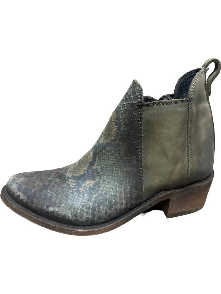 Botas Liberty negras para mujer Elsa piel de pitón marrón Foto 1 de 1