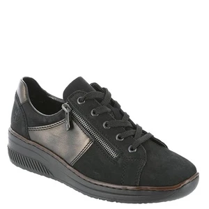 Rieker Doris 00 Women's Oxford - Black - Picture 1 of 6