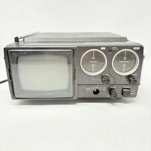 WEBCOR Vintage tragbarer Fernseher 5TV-521R S/W TV AM FM GETESTET FUNKTIONIERT - Bild 1 von 14