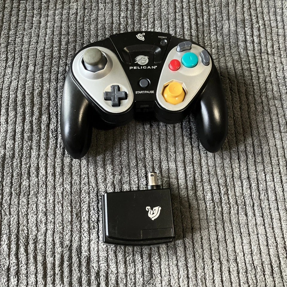 Pelican Wireless G3 Controller for Nintendo GameCube - With Receiver Tested 2 - Image 1 of 2