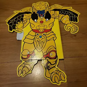 Vintage Mighty Morphin Power Rangers Goldar Giant Flip-up Book 1994 - Bild 1 von 10