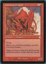 Covetous Dragon Urza's Destiny PLD Red Rare MAGIC MTG CARD (ID# 226899) ABUGames