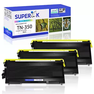3PK TN350 Toner Cartridge For Brother HL-2035 2045 2050 2075 MFC-7420 Series - Bild 1 von 24
