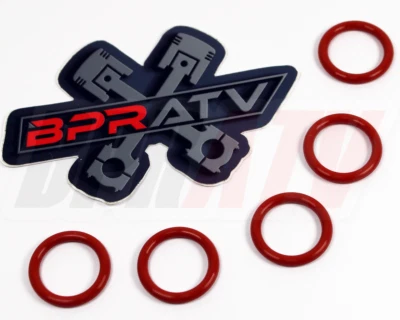 Yamaha YZ 125 YZ250 YZ 250 YZ 80 Crankcase Cover O-Ring 93210-14579-00 Set of 5 - Image 1 of 4