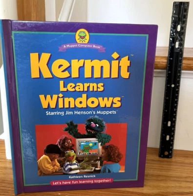 Kermit Learns Windows (A Muppet Computer Book) - Hardcover - GOOD - Image 1 of 4
