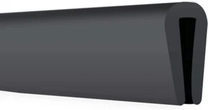 Rubber Edge Trim, 3/32" U Channel Edge Trim, Fit for 1/16" to 1/8", Edge Prot... - Picture 1 of 2