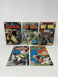 BATMAN Comic Book Lot Of 13 Comics From 1969 1970’s & 1980’s - Picture 1 of 19