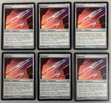 6 X Shuriken, Betrayers of Kamigawa, Magic the Gathering, MTG, NM