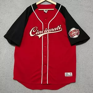 Vintage Cincinnati Reds Dynasty Jersey Men 2XL Red MLB Baseball - Picture 1 of 10