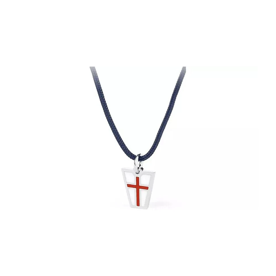 Collana Junior BROSWAY FLAG BFL04 Laccio Nylon Blu Acciaio - Изображение 1 из 1