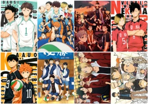 Haikyuu Polypropylene A3 8 pieces Posters wall poster PPP003 - Picture 1 of 4