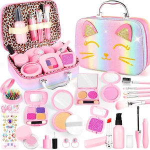 Pretend Makeup for Toddlers, Toy Play Makeup Set for Kids 3-5, Toddler Makeup... - Picture 1 of 1