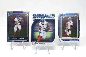 2024 Panini Donruss Optic Lot (3) MALIK NABERS RC Rookie Play Action 2014 Base - Picture 1 of 5
