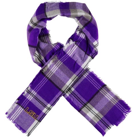 Women's ZooZatz LSU Tigers Tailgate Blanket Scarf Cover