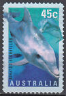 Australien gestempelt Tier Wildtier Natur Delfin Tümmler Meerestier Maritim / 24
