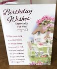 Open Female Birthday Card 7.5” X 5.5” Design by Poppy Hill New Ref 12583