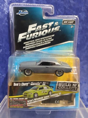 Jada Fast And Furious Build N Collect MOC Doms Chevy Chevelle SS - Image 1 of 3