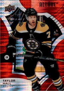 2021-22 UD Allure Base Red Rainbow #18 Brent Burns - San Jose Sharks [HR1]