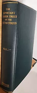Wichtige Holzbäume der Vereinigten Staaten Elliott von Simon Elliott 1912 HC - Bild 1 von 7