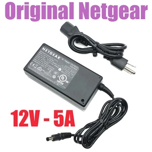 OEM NETGEAR AD8180LF AC Strom Adapter 12V 5A für Router R6300 R6200 - Bild 1 von 7