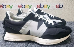 New Balance 327 Wht/Navy Suede Lifestyle Shoes Mens Size 8.5 MS327LB1 - Picture 1 of 9