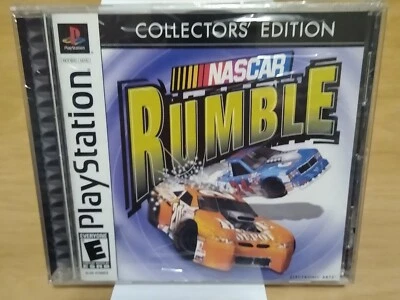 NASCAR RUMBLE Collector's Edition (Sony PlayStation 1 PS1, 2000) NEW - Image 1 of 4