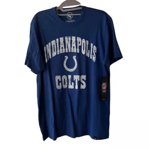 47 Brand Indianapolis Colts T-Shirt NFL Graphic Tee Short Sleeve Small - Picture 1 of 5