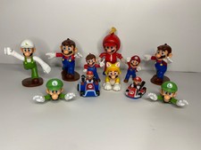 Super Mario Bros Mcdonalds & Jakks Toys/Figures Lot Of 11
