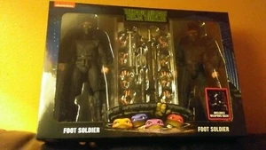 TMNT- MOVIE FOOT SOLDIERS- NECA- 2020 VIACOM INTERNATIONAL- REEL TOYS - Picture 1 of 12