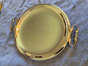 Bandeja Kromex - Redonda - MCM - 13,5" - EN MUY BUEN ESTADO - Imagen 1 de 2