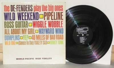 DE-FENDERS Play The Big Ones LP VG+ 1963 World Pacific Mono WP 1810 Surf Rock - Image 1 of 3