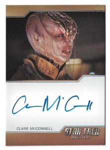 2020 Star Trek Discovery Season 2 Autograph Clare McConnell as Dennas