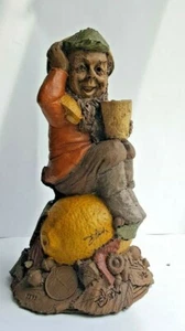 Nice Vintage Tom Clark Gnome "Lem" 1191,  #33 Signed ~ Gnome sitting on Lemon - Picture 1 of 10