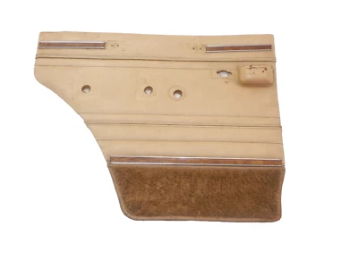 Jeep Grand Wagoneer SJ 86-91 Driver Left Rear Interior Door Panel Light Tan Foto 1 de 4