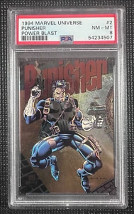 Marvel Universe 1994 - Punisher - Power Blast - PSA 8 casi nuevo/como nuevo - Imagen 1 de 2