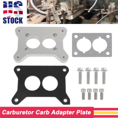 Carburetor Adapter Plate Kit Hardware For Jeep AMC CJ 258 4.2L Cherokee Wrangler - Image 1 of 4