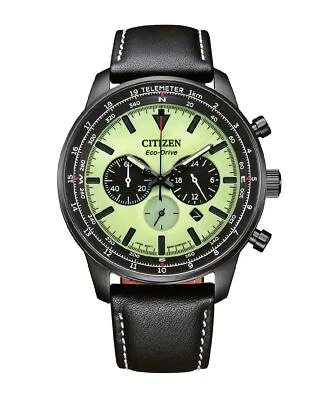 Citizen Eco-Drive CA4505-21X Reloj Cronógrafo Solar Negro/Lumi - Imagen 1 de 2