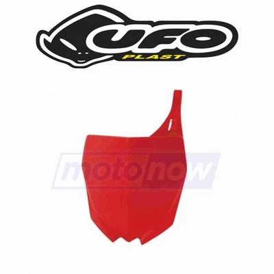 UFO Plastics Front Number Plate for 2004-2007 Honda CRF250R - Body Bodywork rn Foto 1 de 4