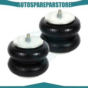 Pair Air Ride Suspension Spring Bags W01-358-7795 For Auxillary Hendrickson - Picture 1 of 10