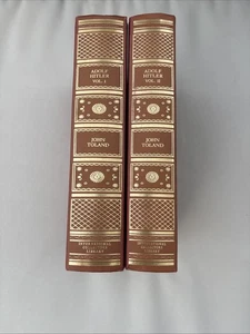 Adolf Hitler Vol 1&2 John Toland International Collectors Library 1976 GC See - Picture 1 of 18