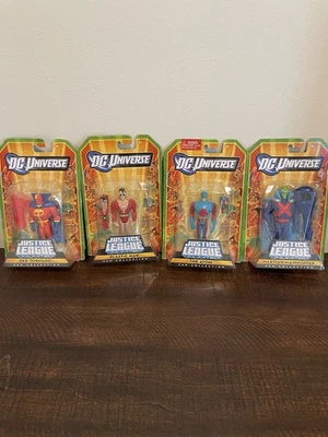 Justice League Unlimited JLU Red Tornado The Atom Martian Manhunter Plastic Man Foto 1 de 4