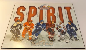Saginaw Spirit 14x11 Sign Prout, Brodie, Pyatt, Bissonnette, Saad, Thorburn - Picture 1 of 3