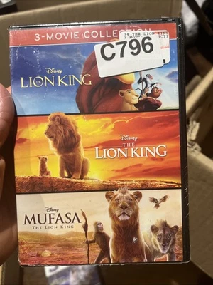 The Lion King: 3-Movie Collection [DVD] Brand New Sealed Mufasa - Image 1 of 2