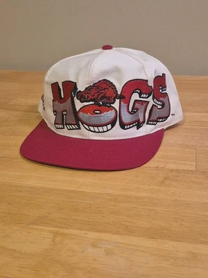 De colección Arkansas Razorbacks Hogs Top Of The World Snapback Graffiti NCAA Raro Foto 1 de 4
